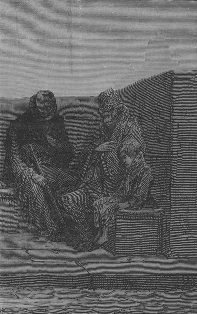 Vagabonds by Gustave after Dore